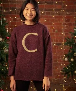 Warner Bros 'C' Weasley Knitted Jumper