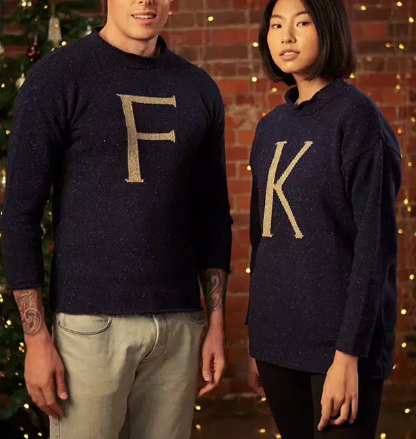 Warner Bros 'K' Weasley Knitted Jumper Weasley Knitted Jumpers 4 Warner Bros 'K' Weasley Knitted Jumper Weasley Knitted Jumpers