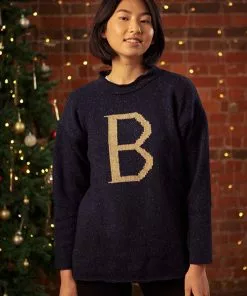 Warner Bros 'B' Weasley Knitted Jumper Weasley Knitted Jumpers