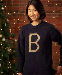 Warner Bros 'B' Weasley Knitted Jumper Weasley Knitted Jumpers