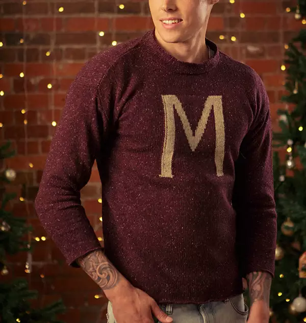 Warner Bros Best Sellers 'M' Weasley Knitted Jumper 4 Warner Bros Best Sellers 'M' Weasley Knitted Jumper