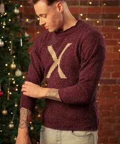 Warner Bros 'X' Weasley Knitted Jumper Weasley Knitted Jumpers