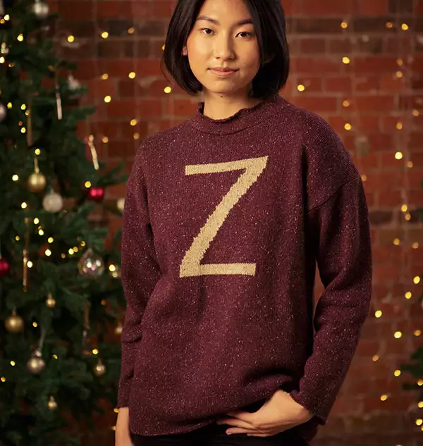 Warner Bros 'Z' Weasley Knitted Jumper 3 Warner Bros 'Z' Weasley Knitted Jumper