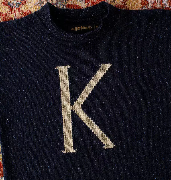 Warner Bros 'K' Weasley Knitted Jumper Weasley Knitted Jumpers 5 Warner Bros 'K' Weasley Knitted Jumper Weasley Knitted Jumpers