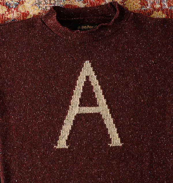 Warner Bros 'A' Weasley Knitted Jumper Weasley Knitted Jumpers 5 Warner Bros 'A' Weasley Knitted Jumper Weasley Knitted Jumpers