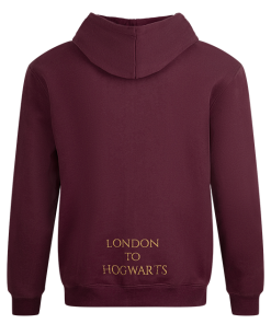 Warner Bros Platform 9 3/4 Zip Hoodie - Burgundy