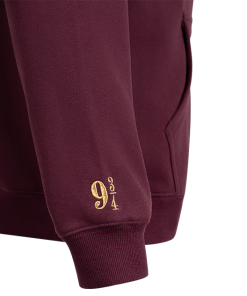 Warner Bros Platform 9 3/4 Zip Hoodie - Burgundy 9 Warner Bros Platform 9 3/4 Zip Hoodie - Burgundy