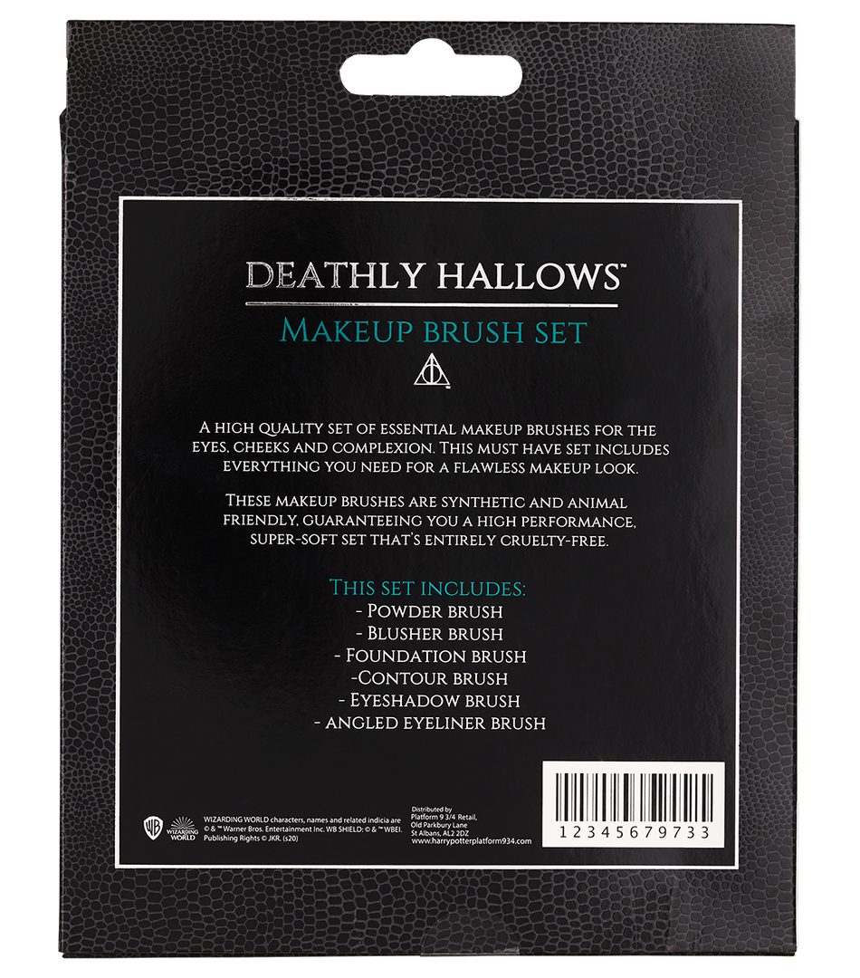 Warner Bros Deathly Hallows Makeup Brush Set Best Sellers 5 Warner Bros Deathly Hallows Makeup Brush Set Best Sellers