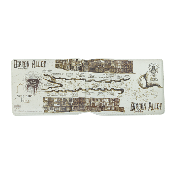 Warner Bros Diagon Alley Travel Card Holder MinaLima 4 Warner Bros Diagon Alley Travel Card Holder MinaLima