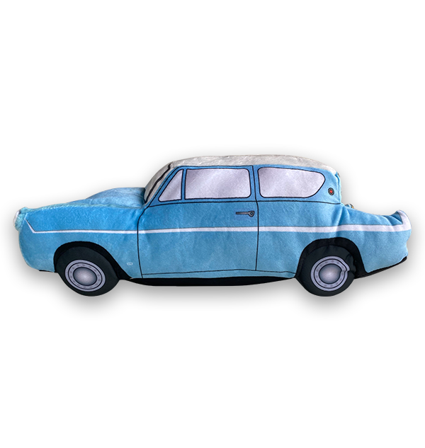 Warner Bros Ford Anglia Plush Cushion Homeware 5 Warner Bros Ford Anglia Plush Cushion Homeware