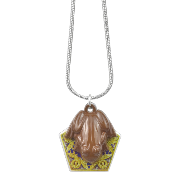 Warner Bros Chocolate Frog Charm Necklace 6 Warner Bros Chocolate Frog Charm Necklace