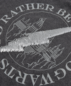 Warner Bros Best Sellers Kids Lightning Bolt Sequin Reverse T-Shirt