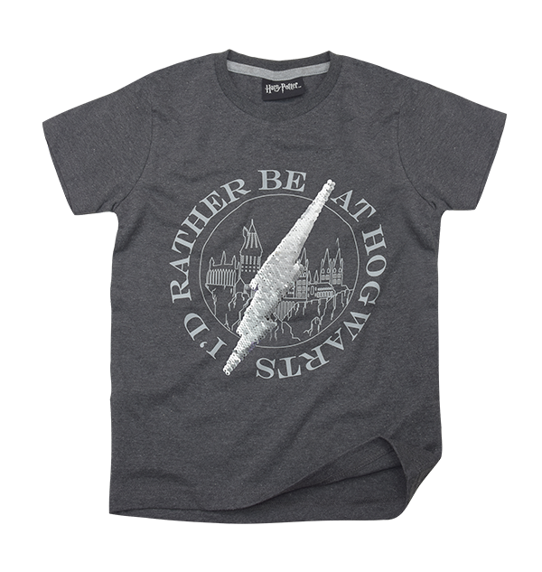 Warner Bros Best Sellers Kids Lightning Bolt Sequin Reverse T-Shirt 3 Warner Bros Best Sellers Kids Lightning Bolt Sequin Reverse T-Shirt