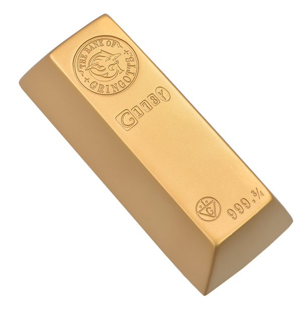 Warner Bros Best Sellers Gringotts Gold Bar Replica 3 Warner Bros Best Sellers Gringotts Gold Bar Replica