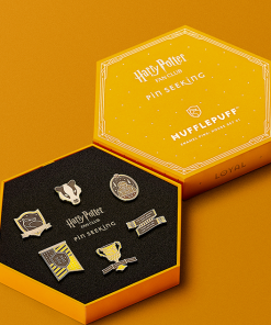 Warner Bros Second Edition Hufflepuff Enamel Pins Set Best Sellers