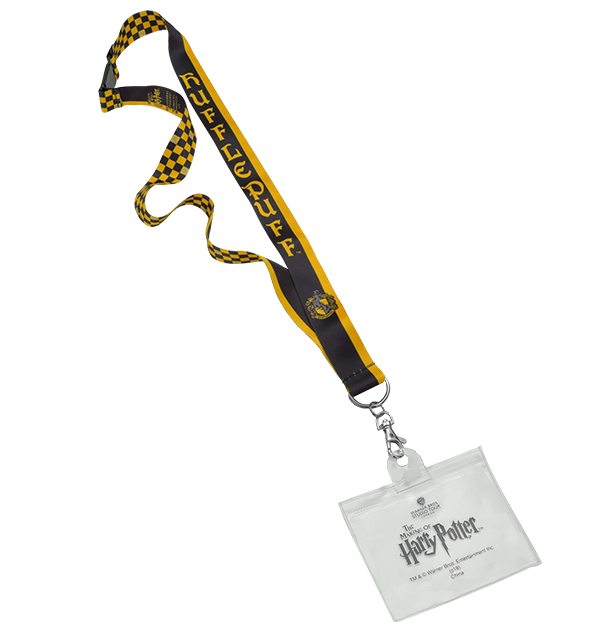 Warner Bros Hufflepuff Lanyard 3 Warner Bros Hufflepuff Lanyard