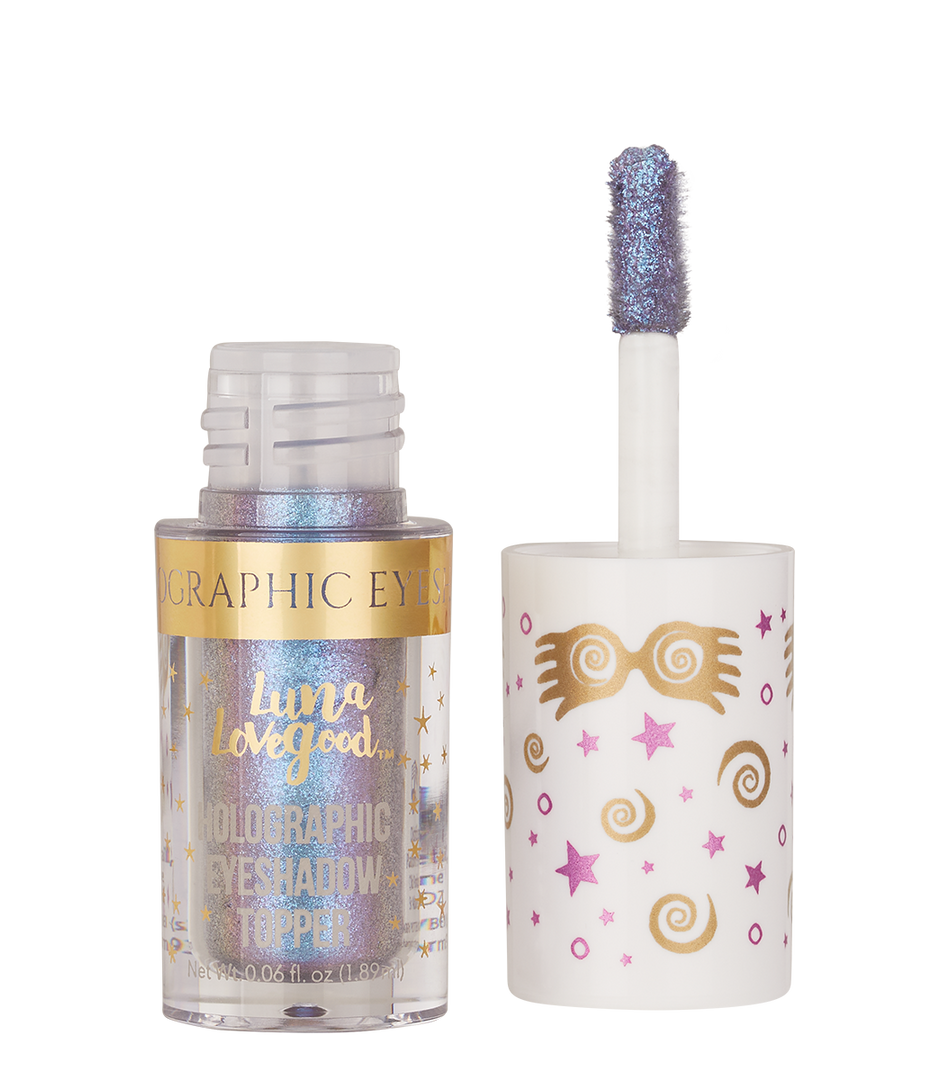 Warner Bros Luna Lovegood 'Quibbler Ink' Holographic Eyeshadow Topper 4 Warner Bros Luna Lovegood 'Quibbler Ink' Holographic Eyeshadow Topper