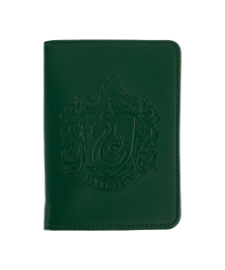 Warner Bros Slytherin Embossed Crest Passport Holder
